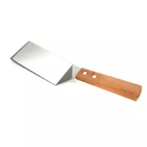 철판요리도구 피자뜨개 서버 사각 스페치 나무손잡이 철판요리도구