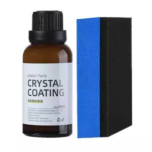 자동차 실내 복원기 디테일 코팅제 - 가죽 시트 도어 패널 부품 센터 콘솔 암레스트 박스용 30ml 트림 청소