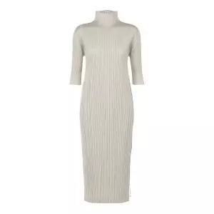 플리츠 플리즈 이세이 미야케 여성 라이트 그레이 먼슬리 컬러 메이 맥시 원피스 PP58JH135 10