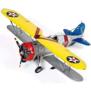 유아 2차대전 미국 복엽기 전투기 만들기 프라모델 크리스마스 자동차소품 남자중학생
