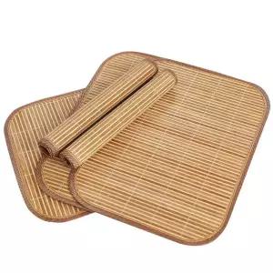 대나무 강아지쿨매트 돗자리 통기성 낮잠 패드 반려동물 장판 시원한