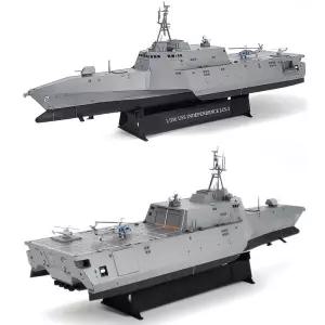 고속 연안전투함 해군 함정 배만들기 장난감 모형 토들러 카페장식 인테리어꾸미기