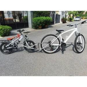 자전거 연결 트레일러 바구니 견인 장치 스포츠 라이딩