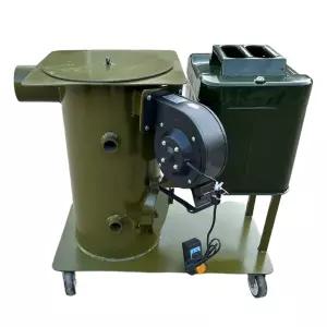 폐유난로 폐식용유 가열로 열풍로 작은 난로 업소용 온풍기 공업용 스토브 보일러 폐유 공장