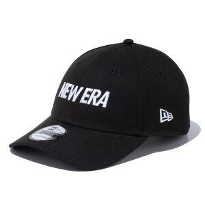 뉴에라(NEW ERA) 9FORTY 워드마크 로고 블랙×화이트 캡 13552080 (블랙FMen's)