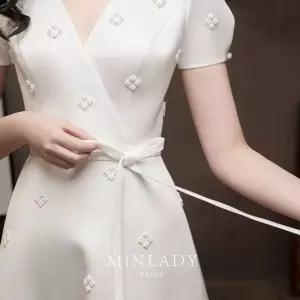 셀프웨딩 웨딩촬영 세미웨딩 클래식 롱 드레스 단아청순