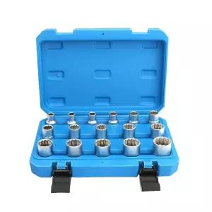 락너트 세트 마칸 제거 휠볼트 카이엔 소켓 툴 공구 12포인트 16피스 정비