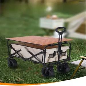 캠핑웨건 타이어폴딩카트 롱바디 트레일러 수레 확장형