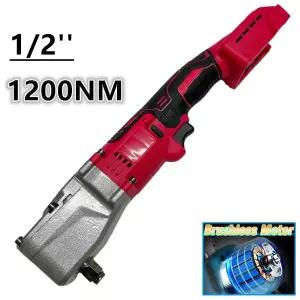 전동라쳇 충전식 임팩 드릴 밀워키 18V 배터리 전기 래칫 렌치 1200NM 1/2 무선 드라이버 2 기어 브러시리