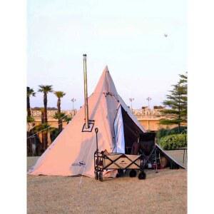 대형 티피 텐트 차박 벨라 장막 방수 겨울 캠핑 쉘터