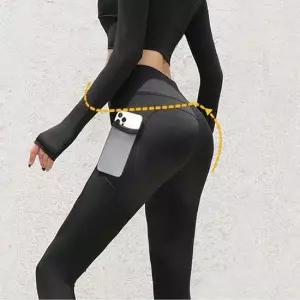 여성 포켓 요가바지 무지힙업 필라테스 스포츠 운동복