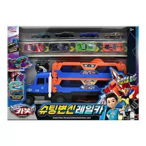 헬로카봇 슈팅 변신 레일카 45000 자동차 완구