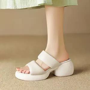 가보시 슬리퍼샌 들 통굽샌들 1617 WE90B8F