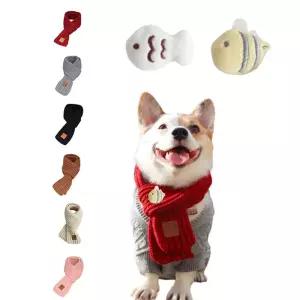 강아지 겨울 목도리 머플러 포근한 스카프 방한용품 목도리 반려견목도리