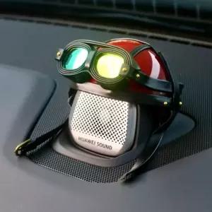 중앙 스피커 장식 커버 차량용장식소품 모형 핸드메이드 헬멧