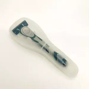 휴대용 면도기 반투명 수납 케이스 여행 면도 보관 질레트 쉬크 출장