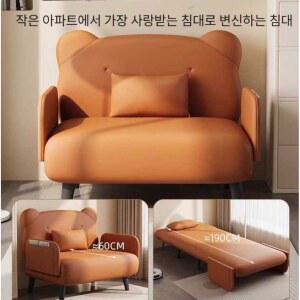 소파침대 침대 접이식 10 1인 프레임 원룸용 스 거실 홈파티 화이트 중형 싱글