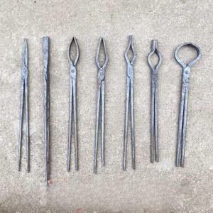 다기능 용광로 대장장이 대장간집게 가위 대장간 옛날 홀더 무쇠 집게 고정용 노즈