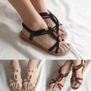 샌들 끈샌들 여자비즈샌들 여성샌들 SA820N 230-260mm (WFJSOJR)