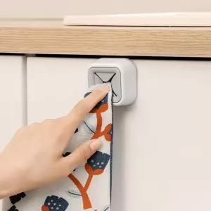 걸이형 문걸이 수건꽂이 수건걸이 주방 싱크대 무타공 도어걸이 행주걸이