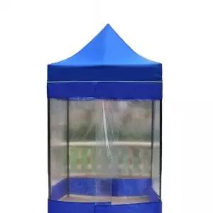 흡연부스 휴게실 소독 평탑 흡연 통로 실내 실외 투명 흡연실