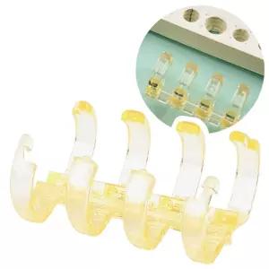 6홀 제본링 노랑 바인더링 스프링 똑딱링 셀프 노트 4홀제본링 4구제본링