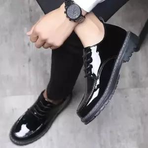 정장화 남자로퍼 에나멜로퍼 로퍼 구두 ZGATM04 소가 로퍼 발편한 bfl 구두 컴 (WFK5WOK)