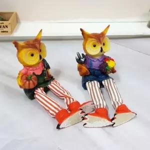 고품질 부엉이 장식품 8850 과일 인테리어 소품 부엉이 모형 (WFK6IIX)