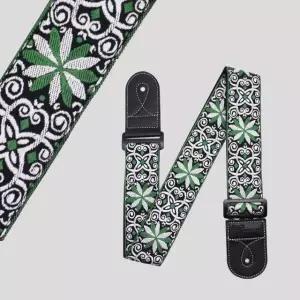 베이스기타스트랩 기타스트랩 C그린 자카드 편안한어깨멜방 (WFK9L7K)