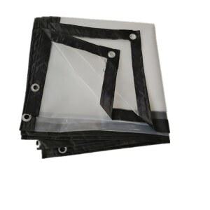 씰링 투명 베젤 방풍비닐 우레탄비닐 온실 대형 천막 두툼한 비닐 펀칭 필름 단열 방한 바람막이 창호 1mx1m