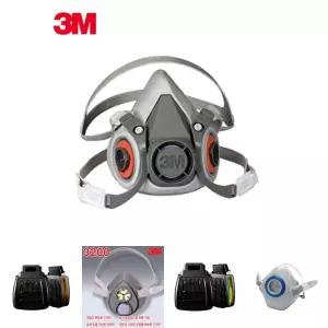 3M 반면형 마스크 6200/대피마스크/방독마스크/보호마스크/산업방독면/실험실마스크/안면마스크/특수마스크