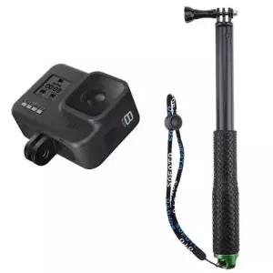 고프로 히어로 8 호환 액션캠 모노포드 셀카봉 핸들러 스틱 폴 W4CE7D0