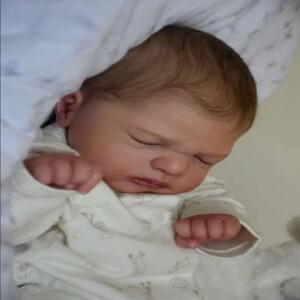 몽테조이 NPK 21인치  무도색 미완성 인형 부품 리본돌 키트 에버리 슬리핑 베이비 프레쉬 컬러