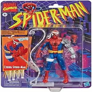 마블 레전드 빈티지 컬렉션 6인치 피규어 스파이더맨 엑스맨(사이보그 스파이더맨)
