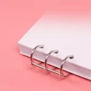 3공 루즈링 셀프 메탈 제본링 4p 바인더링 노트 30mm 셀프제본 책제본