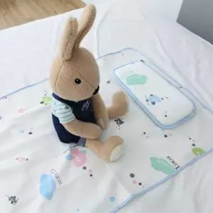 1+1 2P 국산 유아 아기방수 패드 신생아 사계절 순면 출산준비물 방수요 방수매트 블랭킷 유아담요