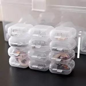 투명 액세서리 알약 비즈 케이스 정리 반지 보관 미니보관함 초소형보관함
