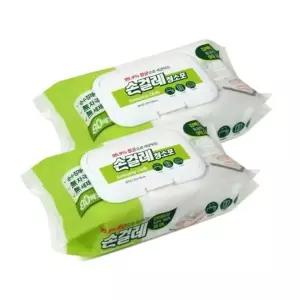 물걸레청소포 물티슈 손걸레80매 (20개)한박스
