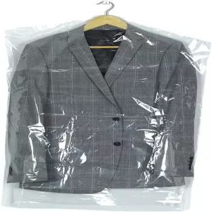 30팩 투명 플라스틱 의류는 가정용 보관 의류 매장 세탁소 35.4인치 드라이클리닝 걸이 방진 가방을