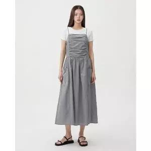 [LAP] 셔링 나일론 롱나시 레이어드원피스 AR1WO360 (P003745572)