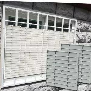 창문 햇빛 가리개 베란다 가림막 바람 방범창 통풍 블라인드 빗물 바람막이 환기통풍 사생활 비바람