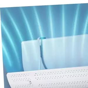 뚝딱 벽걸이 에어컨 바람막이 직풍방지 남자보정속옷 창문형에어컨 에어컨가림막