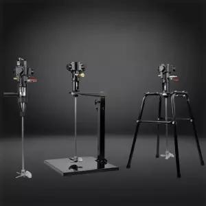 공압 페인트 교반기 스테인레스 휴대용 오일 믹서기 산업용 혼합기 도료 코팅 실린더 검푸른