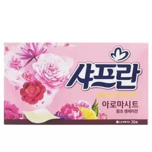 쿨샵 샤프란 아로마시트 간편한 시트형 섬유유연제 주방세제 세탁세제