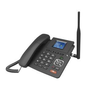 P03-4G 데스크탑 무선 전화 4G VOIP 지지대 2 SIP 계정 와이파이 SIM 카드 안테나 LCD 화면 자동 응답