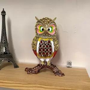 FH8504 색상랜덤 칠보 부엉이 인테리어 소품 장식품 (WFK6IIP)