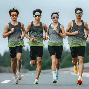 마라톤복장 상의 마라톤복 나시 여름런닝복 싱글렛