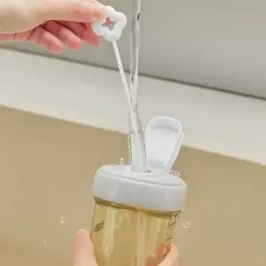 텀블러 빨대 세척솔 실리콘 물병 청소솔 (WFK90NL)