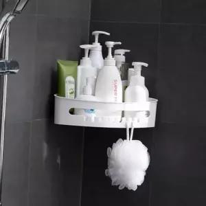 푸시형 bns 흡착식 오키로 후크 코너선반 무타공/푸시형/걸이/욕실/수납 AW557