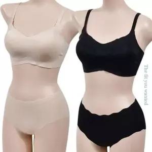 고품질 브라세트 노와이어 여성속옷세트 여성팬티 팬티 (WFK6OMD)